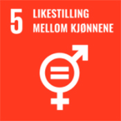 Ikon bærekraftsmål 5, likestilling mellom kjønnene